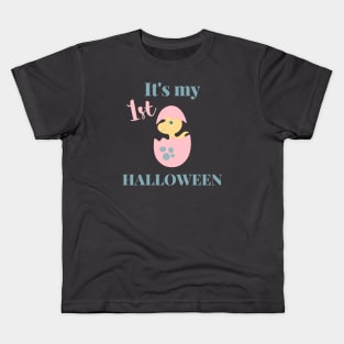 It's my first halloween pink dinosaur Kids T-Shirt